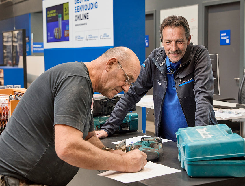 GEREEDSCHAP REPARATIESERVICE