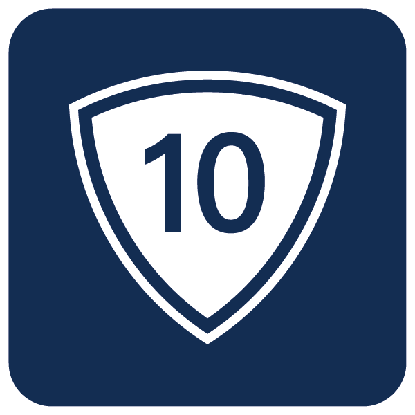 10 jaar garantie