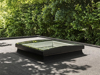 VELUX koepel gebogen glas 