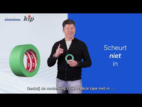 Kip 2244 Washi-Tec Tape Extra Strong Groen-760311