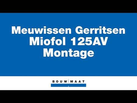 MG Miofol Isolatiefolie 125AV Dampdicht Dak Wand Vloer  1,5x25m 37,5m2-585049