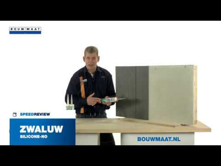 Zwaluw Siliconenkit Silicone-NO Bruin 310ml-450966