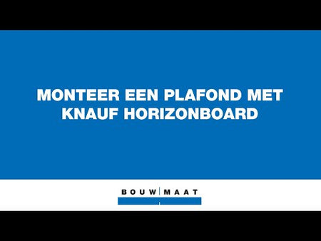 Knauf Gipsplaat Horizonboard A 4xAK 260x60cm 12,5mm-578198