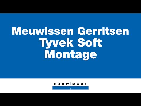 Tyvek Isolatiefolie Soft Dampopen Dak en Gevel 1,5x50m 75m2-555423