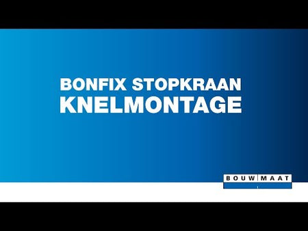 BONFIX Knel stopkraan 15x15 mm met tapgat-568404