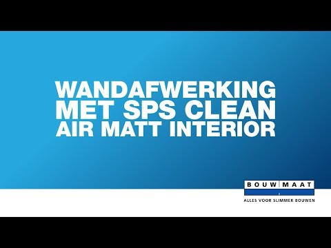 SPS Muurverf Clean Air Mat Wit/Mengbasis P 10L-737542