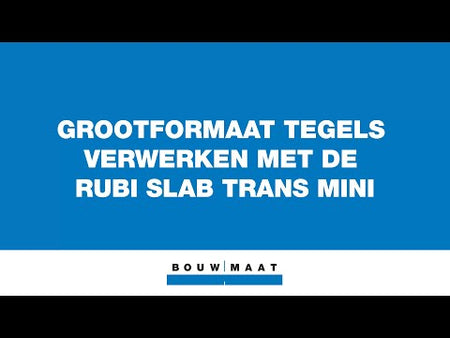 Rubi Slab Trans Mini Tegeldraagsysteem-823476