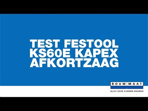Festool Afkortzaag KS 60 E-Set KAPEX-711118