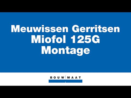 MG Miofol Isolatiefolie 125G Dampopen Breedte 1,5m-585051