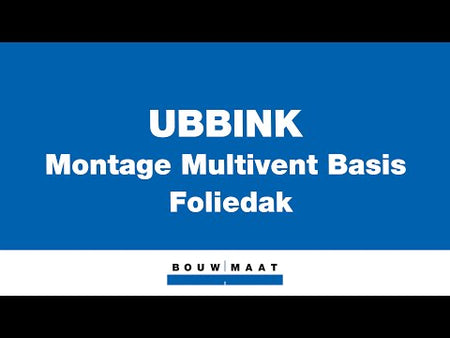 Ubbink Multivent Basis Dakdoorvoer Zwart 125mm-753211