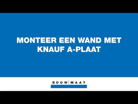 Knauf Gipsplaat A RK 60cm 9,5mm-297911