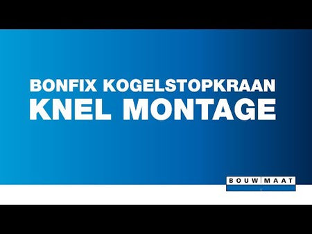 BONFIX Knel kogelstopkraan 12x12 mm met tapgat-568399