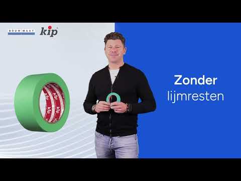 Kip 367 Washi-Tec Multi-Tape Geel/Blauw 24/16mm 25m-902924