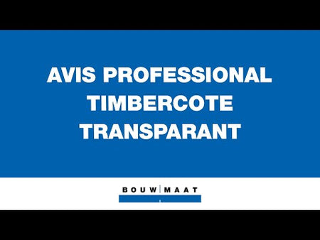 Avis Timbercote Buitenlak Zijdeglans Kleurloos 1L-751744